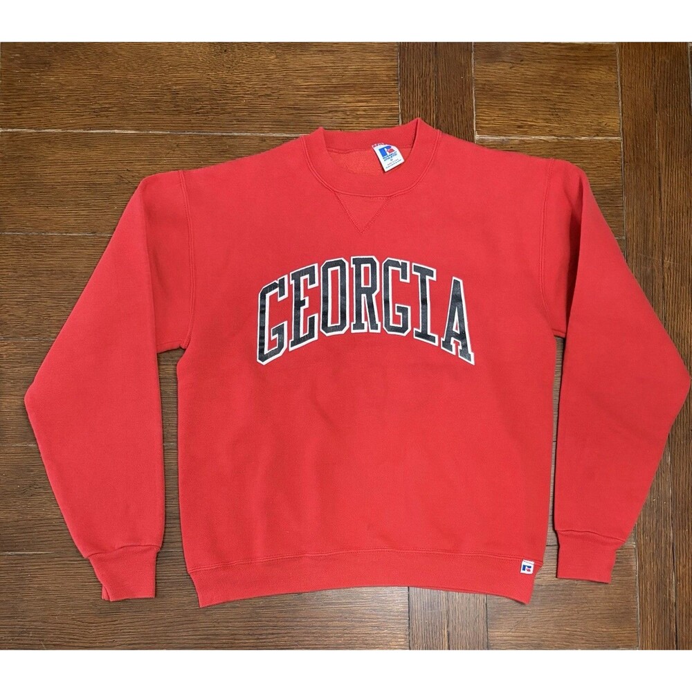 Vintage Georgia Bulldogs Men’s Size M Russell Athletic Made In USA Crewneck